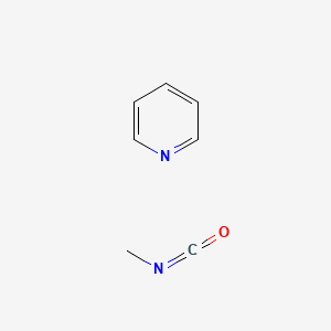 molecular formula C7H8N2O B14522572 Methylimino(oxo)methane;pyridine CAS No. 62723-74-4