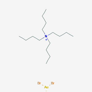 molecular formula C16H36AuBr2N B1452259 Tetrabutylammonium Dibromoaurate CAS No. 50481-01-1