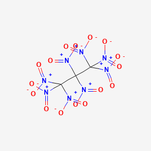 molecular formula C3N8O16 B14522779 Octanitropropane CAS No. 62671-58-3