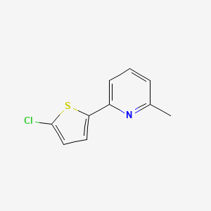 2-(5-Chloro-2-thienyl)-6-methylpyridine