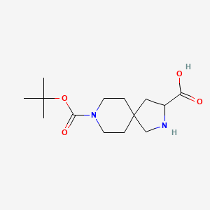 8-Boc-2,8-diazaspiro[4.5]decane-3-carboxylic acid