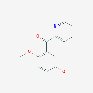 2-(2,5-Dimethoxybenzoyl)-6-methylpyridine