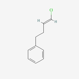 molecular formula C10H11Cl B14523006 (E)-(4-chlorobut-3-en-1-yl)benzene 