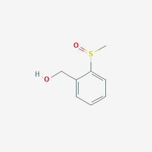 molecular formula C8H10O2S B14523027 [2-(Methanesulfinyl)phenyl]methanol CAS No. 62351-52-4