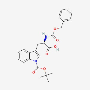 molecular formula C24H26N2O6 B1452312 Z-D-Trp(Boc)-OH CAS No. 1217471-55-0