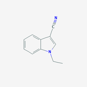 molecular formula C11H10N2 B145232 1-乙基-1H-吲哚-3-碳腈 CAS No. 128200-45-3