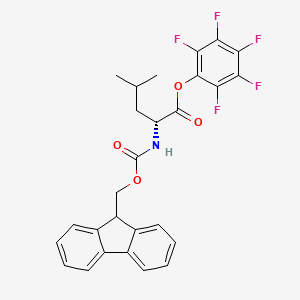 molecular formula C27H22F5NO4 B1452320 Fmoc-d-leu-opfp CAS No. 184840-63-9