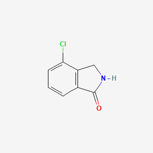 molecular formula C8H6ClNO B1452337 4-Chloro-2,3-dihydroisoindol-1-one CAS No. 871723-37-4