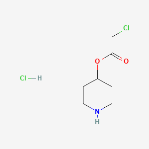 4-Piperidinyl 2-chloroacetate hydrochloride