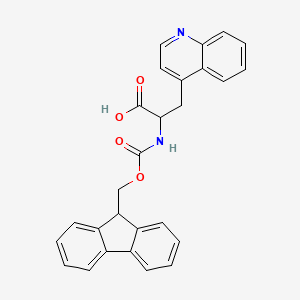 2-(9H-Fluoren-9-ylmethoxycarbonylamino)-3-quinolin-4-YL-propionic acid