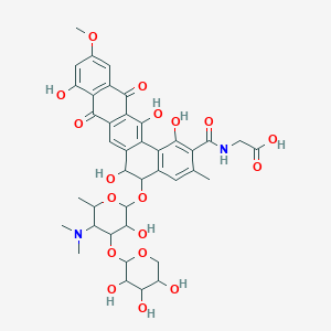 molecular formula C40H44N2O18.2H2O B145237 N,N-Dimethylpradimicin E CAS No. 127985-23-3