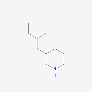 3-(2-Methylbutyl)piperidine