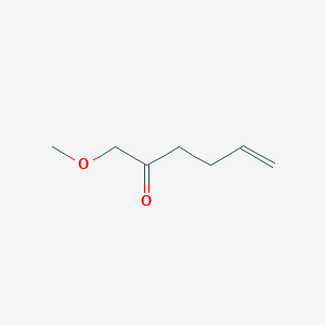 molecular formula C7H12O2 B14523838 1-Methoxyhex-5-EN-2-one CAS No. 62715-14-4