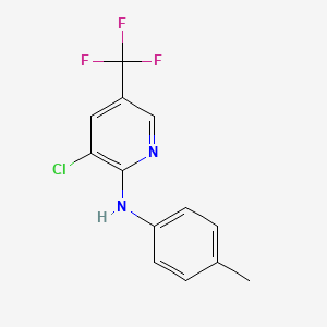 3-Chloro-N-(4-methylphenyl)-5-(trifluoromethyl)-2-pyridinamine