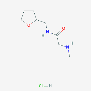 2-(Methylamino)-N-(tetrahydro-2-furanylmethyl)-acetamide hydrochloride