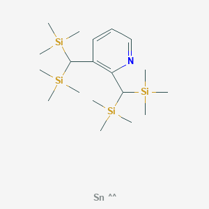 molecular formula C19H41NSi4Sn B14524033 CID 71382715 