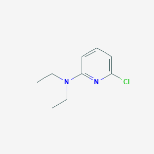 molecular formula C9H13ClN2 B1452405 6-chloro-N,N-diethylpyridin-2-amine CAS No. 1220017-43-5