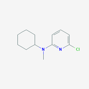 molecular formula C12H17ClN2 B1452413 6-Chloro-N-cyclohexyl-N-methyl-2-pyridinamine CAS No. 1220036-28-1