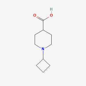 molecular formula C10H17NO2 B1452421 1-Cyclobutylpiperidine-4-carboxylic acid CAS No. 935534-09-1