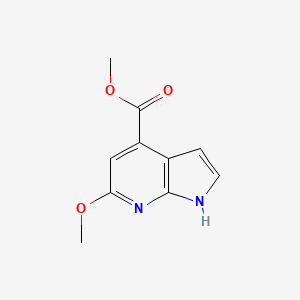 methyl 6-methoxy-1H-pyrrolo[2,3-b]pyridine-4-carboxylate