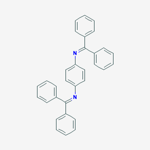 molecular formula C32H24N2 B14524386 N1,N4-Bis(diphenylmethylene)benzene-1,4-diamine CAS No. 62327-31-5