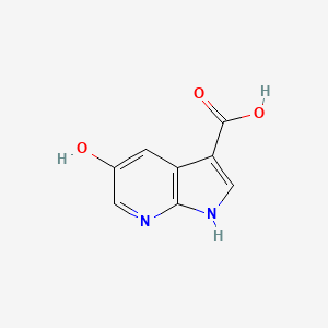 5-hydroxy-1H-pyrrolo[2,3-b]pyridine-3-carboxylic acid
