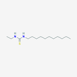 molecular formula C14H30N2S B14524520 N-Ethyl-N'-undecylthiourea CAS No. 62552-37-8