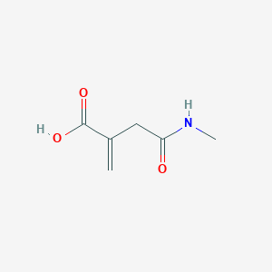 molecular formula C6H9NO3 B1452462 N-Methyl-2-methylene-succinamic acid CAS No. 1089330-60-8