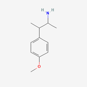 molecular formula C11H17NO B1452475 3-(4-甲氧基苯基)丁-2-胺 CAS No. 21894-69-9