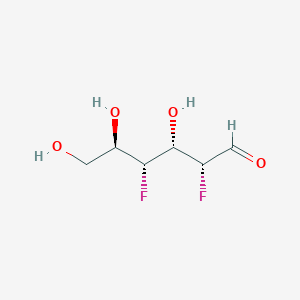 molecular formula C6H10F2O4 B1452484 2,4-二去氧-2,4-二氟-D-葡萄糖 CAS No. 38711-44-3