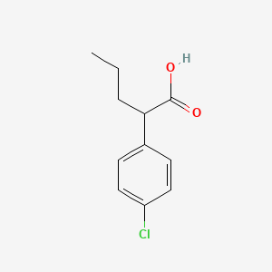 2-(4-Chlorophenyl)pentanoic acid