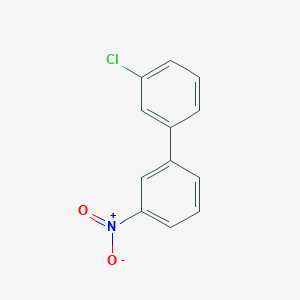 molecular formula C12H8ClNO2 B1452501 3-氯-3'-硝基-1,1'-联苯 CAS No. 952-04-5