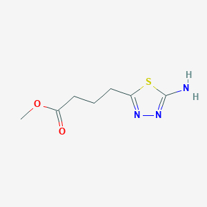 Methyl 4-(5-amino-1,3,4-thiadiazol-2-yl)butanoate