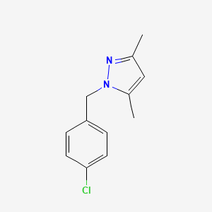 1-[(4-chlorophenyl)methyl]-3,5-dimethyl-1H-pyrazole