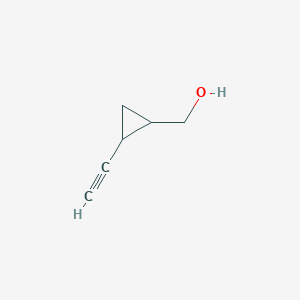 molecular formula C6H8O B1452510 (2-Ethynylcyclopropyl)methanol CAS No. 144478-66-0