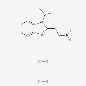 2-(1-Isopropyl-1H-benzo[d]imidazol-2-yl)ethanamine dihydrochloride