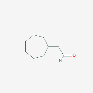 molecular formula C9H16O B1452518 2-Cycloheptylacetaldehyde CAS No. 4401-19-8