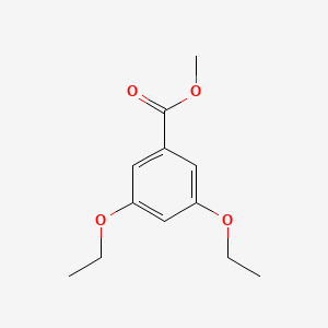 molecular formula C12H16O4 B1452530 Methyl 3,5-diethoxybenzoate CAS No. 198623-55-1