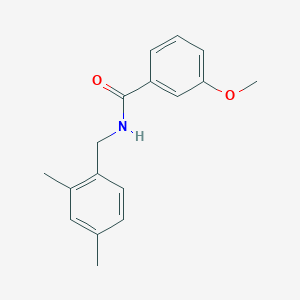 molecular formula C17H19NO2 B1452548 N-(2,4-Dimethylbenzyl)-3-methoxybenzamide CAS No. 1221449-50-8