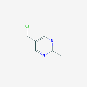 molecular formula C6H7ClN2 B145256 5-(Chloromethyl)-2-methylpyrimidine CAS No. 126504-86-7