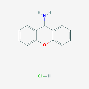 molecular formula C13H12ClNO B1452562 9H-xanthen-9-amine hydrochloride CAS No. 96325-69-8