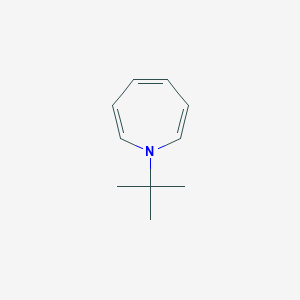 molecular formula C10H15N B14525904 1-tert-Butyl-1H-azepine CAS No. 62377-02-0