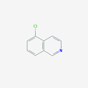 molecular formula C9H6ClN B014526 5-Chloroisoquinoline CAS No. 5430-45-5