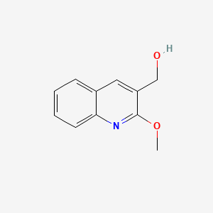 molecular formula C11H11NO2 B1452605 (2-Methoxyquinolin-3-yl)methanol CAS No. 1038969-22-0