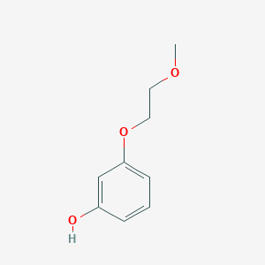 molecular formula C9H12O3 B1452612 3-(2-Methoxyethoxy)phenol CAS No. 245070-91-1