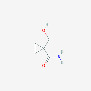 1-(Hydroxymethyl)cyclopropanecarboxamide