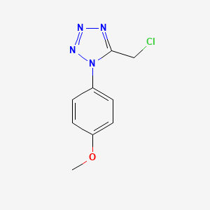 B1452625 5-(chloromethyl)-1-(4-methoxyphenyl)-1H-1,2,3,4-tetrazole CAS No. 941867-78-3
