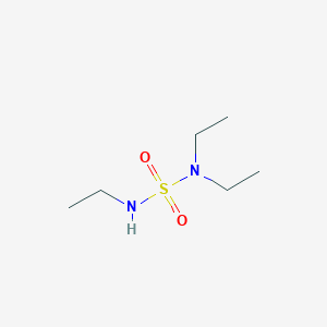 molecular formula C6H16N2O2S B1452642 Diethyl(ethylsulfamoyl)amine CAS No. 1094661-86-5