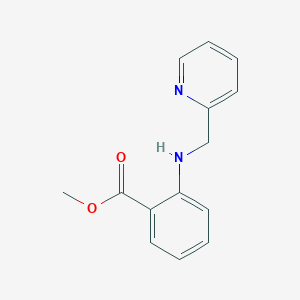 molecular formula C14H14N2O2 B1452651 Methyl 2-[(pyridin-2-ylmethyl)amino]benzoate CAS No. 880494-17-7