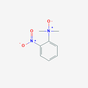 molecular formula C8H10N2O3 B14526551 N,N-Dimethyl-2-nitrobenzen-1-amine N-oxide CAS No. 62764-95-8